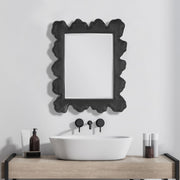 Uttermost Sea Coral wall mirror featuring a coral-inspired design with a round frame, suitable for coastal or nautical decor.