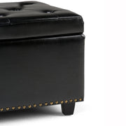 Hamilton - Upholstered Storage Ottoman - R&R Furniture Gallery (Fountain Valley, CA)