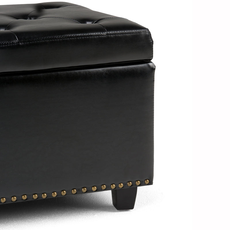 Hamilton - Upholstered Storage Ottoman - R&R Furniture Gallery (Fountain Valley, CA)