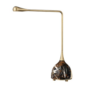 Wanderful - Rechargeable Table Lamp - Gold / Brown / Black