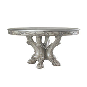 Dresden - Round Pedestal Dining Table - Vintage Bone White - R&R Furniture Gallery (Fountain Valley, CA)