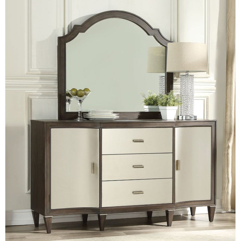 Peregrine - Mirror - Walnut - R&R Furniture Gallery (Fountain Valley, CA)