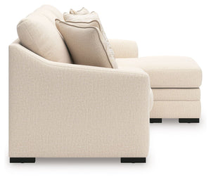 Lango - Queen Sofa Chaise Sleeper - Jute - R&R Furniture Gallery (Fountain Valley, CA)