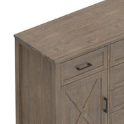 Ela - Sideboard - Smoky Brown - R&R Furniture Gallery (Fountain Valley, CA)