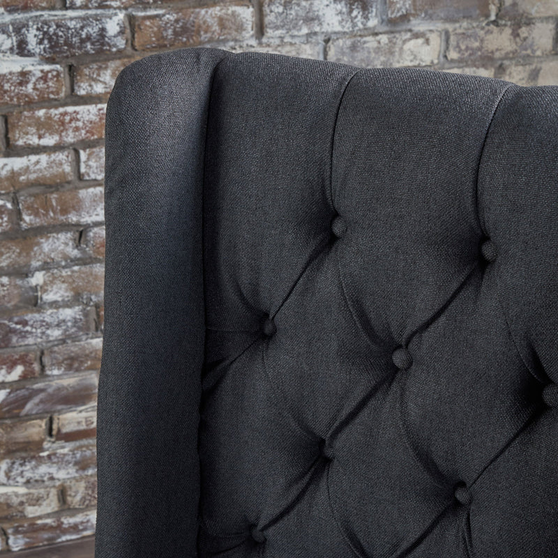 Sophisticated Tufted Dining Chair With High Back Design - R&R Furniture Gallery (Fountain Valley, CA)