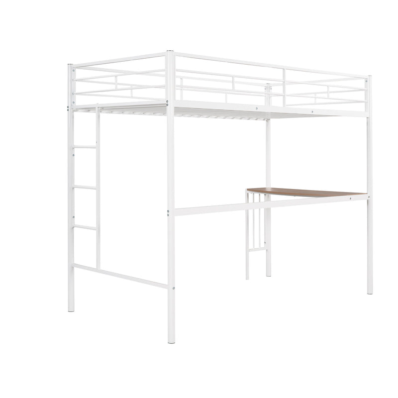 Bunk Bed With Desk, Ladder And Quality Slats For Bedroom - R&R Furniture Gallery (Fountain Valley, CA)