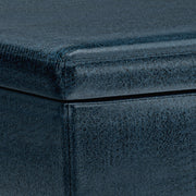 Owen - Upholstered Rectangular Storage Ottoman - R&R Furniture Gallery (Fountain Valley, CA)