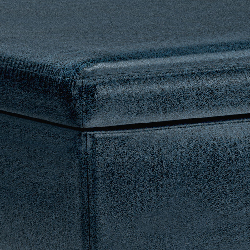 Owen - Upholstered Rectangular Storage Ottoman - R&R Furniture Gallery (Fountain Valley, CA)