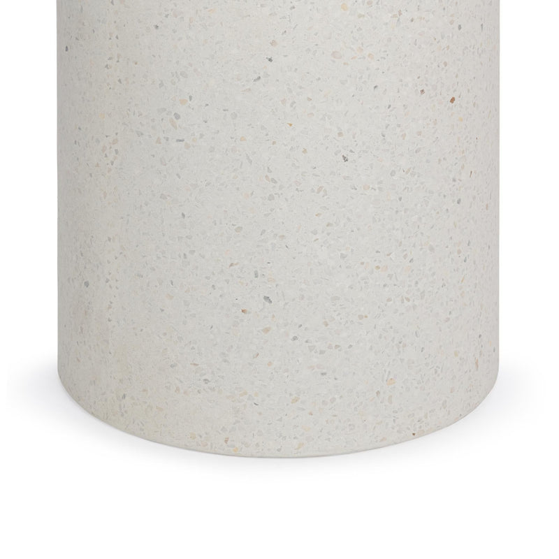 Nysa - Outdoor Round End Table - R&R Furniture Gallery (Fountain Valley, CA)