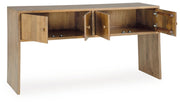 Ella Grove - Console - Rich Brown - R&R Furniture Gallery (Fountain Valley, CA)