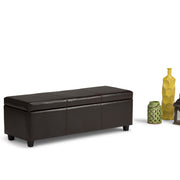 Avalon - Multifunctional Storage Ottoman Bench - R&R Furniture Gallery (Fountain Valley, CA)