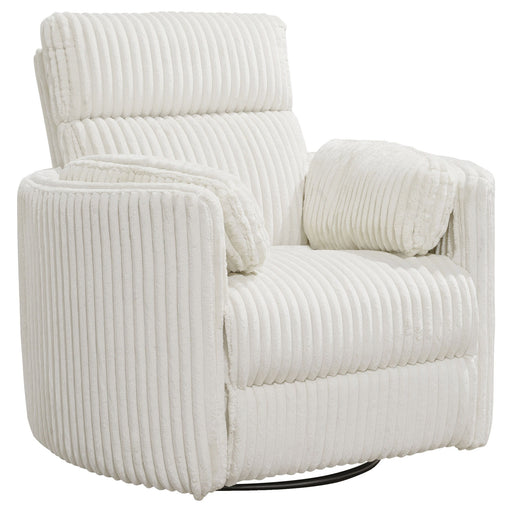 Parker Living Radius Power Swivel Glider Recliner chair set with plush upholstery and modern design, featuring a reclining and swiveling function.