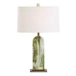 Moorea - Marble Table Lamp - Green