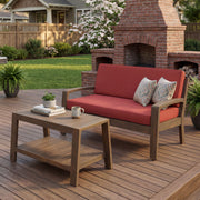 2 Piece Conversation Set, Loveseat & Coffee Table - R&R Furniture Gallery (Fountain Valley, CA)