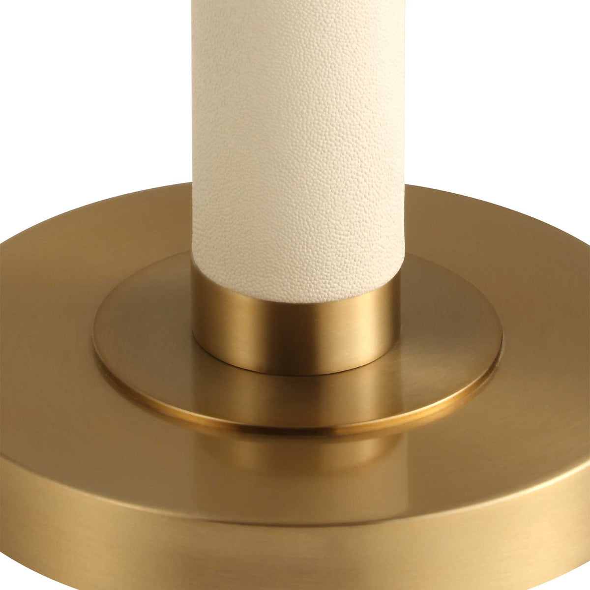 Wessex - Floor Lamp - Gold / White