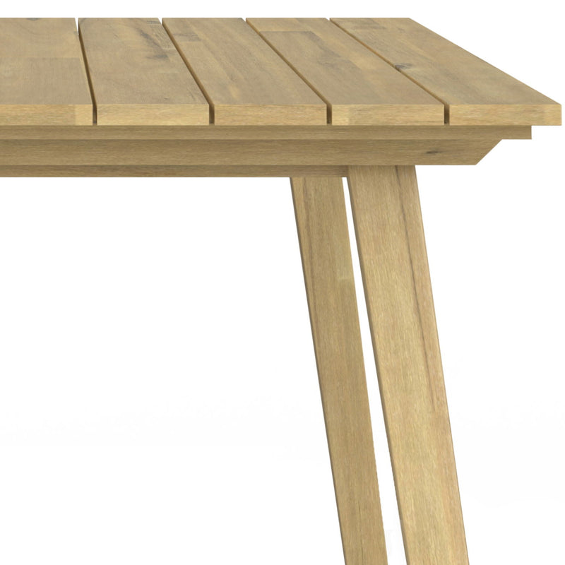 Kona - Outdoor Dining Table - Light Teak - R&R Furniture Gallery (Fountain Valley, CA)