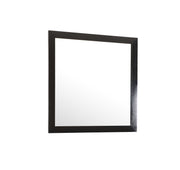 Glory Furniture Burlington modern transitional wall mirror with sleek rectangular frame, designed for stylish home decor.