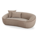 Jenny - Faux Mohair Loveseat - Taupe - R&R Furniture Gallery (Fountain Valley, CA)