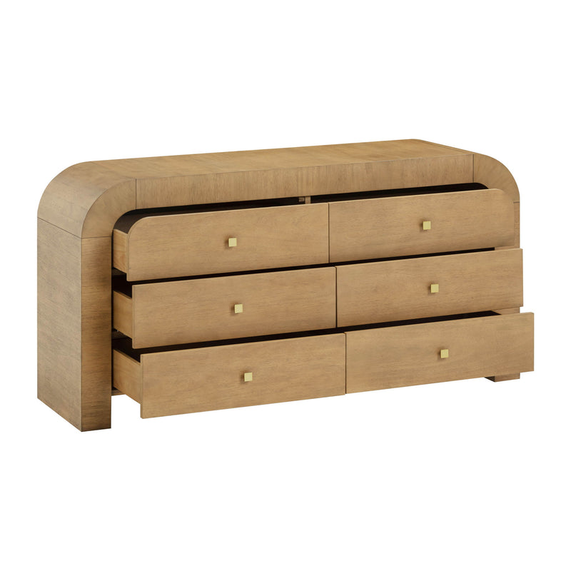 Hump - 6 Drawer Dresser - R&R Furniture Gallery (Fountain Valley, CA)