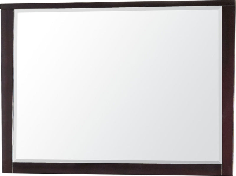 Nevis Landscape Mirror In Espresso