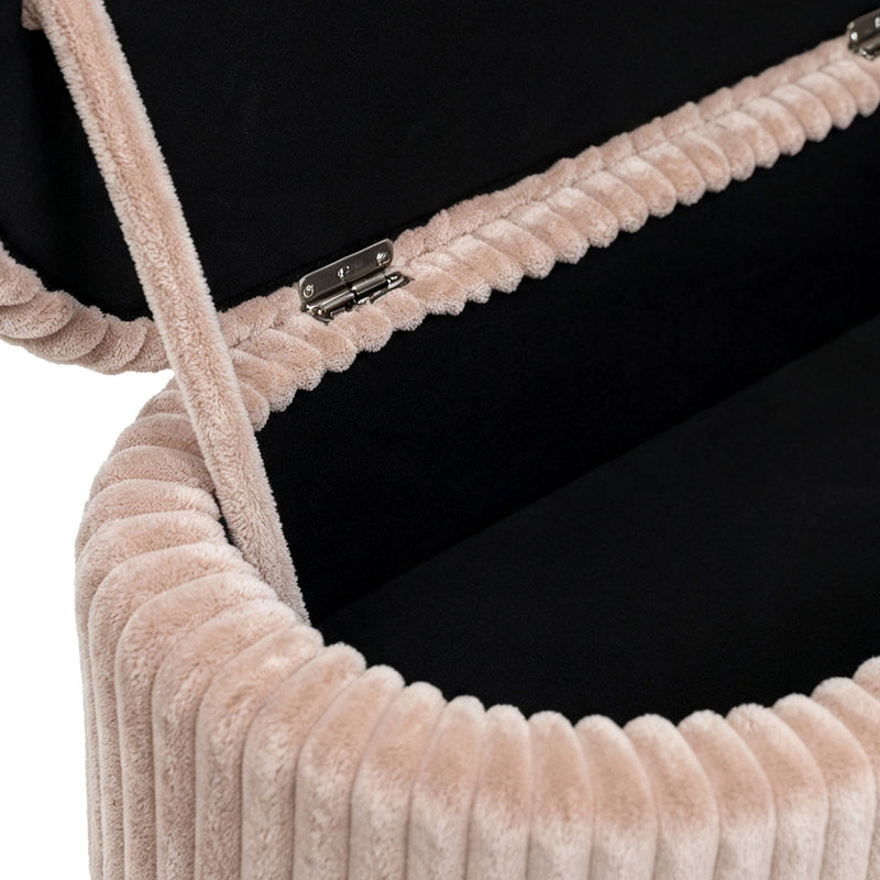 Modern Storage Ottoman Bench For Living Room