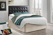 Versatile Adjustable Headboard - Black - R&R Furniture Gallery (Fountain Valley, CA)