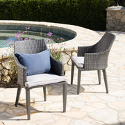 Hillhurst - Outdoor Chair Comfortable, Weather Resistant Cushion (Set of 2) - R&R Furniture Gallery (Fountain Valley, CA)