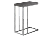 Accent Table, C - Shaped, Tempered Glass, Stylish Design Contemporary & Modern - R&R Furniture Gallery (Fountain Valley, CA)