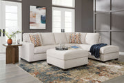 Signature Design by Ashley Aviemore 3-piece sectional living room set with plush cushions and modern design.