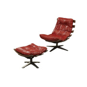 Gandy - 2Pc Pk Chair & Ottoman - R&R Furniture Gallery (Fountain Valley, CA)