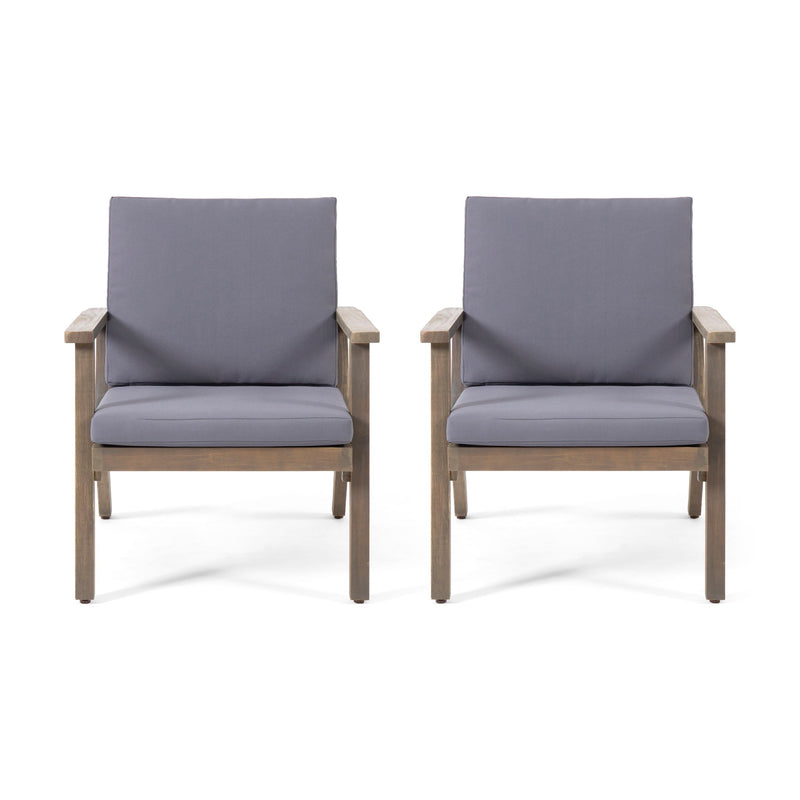 Outdoor Club Chair With Cushion - R&R Furniture Gallery (Fountain Valley, CA)