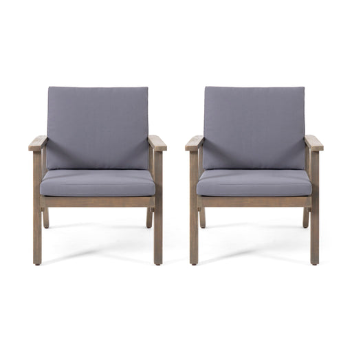 Outdoor Club Chair With Cushion - R&R Furniture Gallery (Fountain Valley, CA)