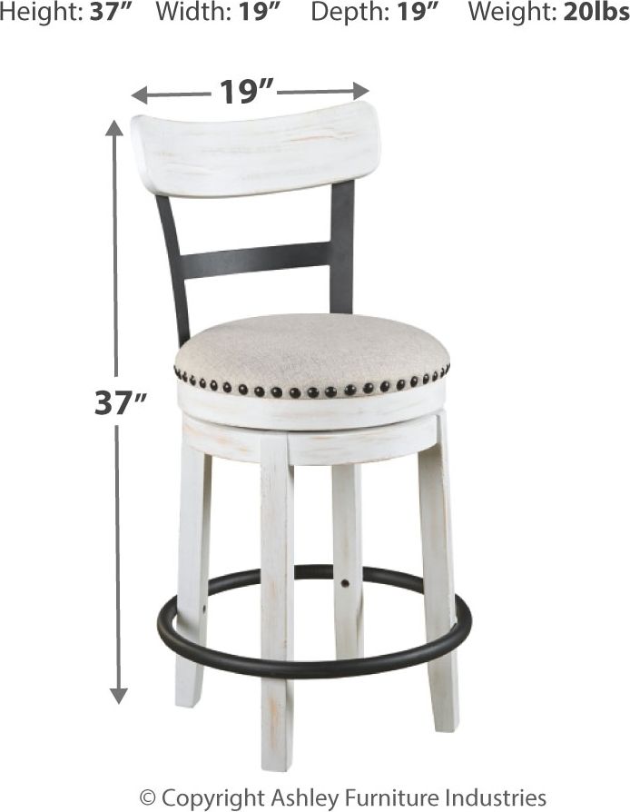 Valebeck - Counter Height Table Set - R&R Furniture Gallery (Fountain Valley, CA)