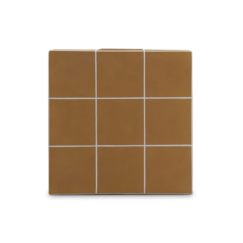Alma - Tile Concrete Indoor/Outdoor Side Table - R&R Furniture Gallery (Fountain Valley, CA)