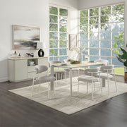 Ingram - Dining Table - Sintered Stone & Light Gray - R&R Furniture Gallery (Fountain Valley, CA)