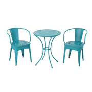 Lourdes - 3 Piece Metal Set - Teal - R&R Furniture Gallery (Fountain Valley, CA)
