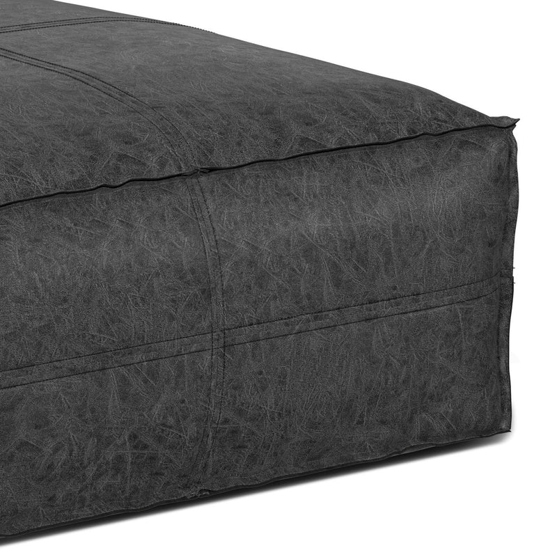 Brody - Large Square, Coffee Table Pouf - R&R Furniture Gallery (Fountain Valley, CA)