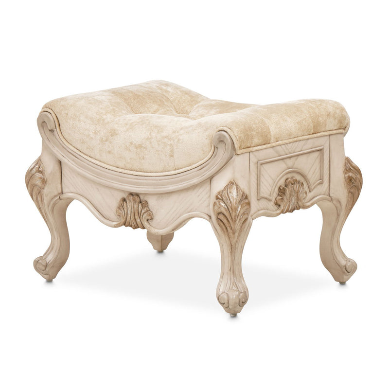 Platine de Royale - Vanity Bench - Champagne - R&R Furniture Gallery (Fountain Valley, CA)