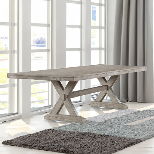 Rocky - Dining Table - Gray Oak - R&R Furniture Gallery (Fountain Valley, CA)