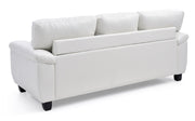 Comfortable stationary sofa by Glory Furniture with plush cushions and modern design, shown in a living room setting.