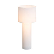 Cleopatra - Linen Floor Lamp - Cream - R&R Furniture Gallery (Fountain Valley, CA)