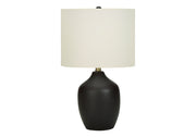 Lighting, Table Lamp, Ceramic, Transitional - Black / Cream - R&R Furniture Gallery (Fountain Valley, CA)