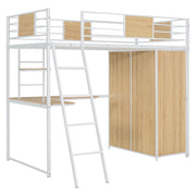 Loft Bed With L Shape Desk And Wardrobe - R&R Furniture Gallery (Fountain Valley, CA)