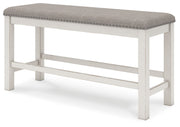 Robbinsdale - Rectangular Counter Height Dining Extension Table Set - R&R Furniture Gallery (Fountain Valley, CA)