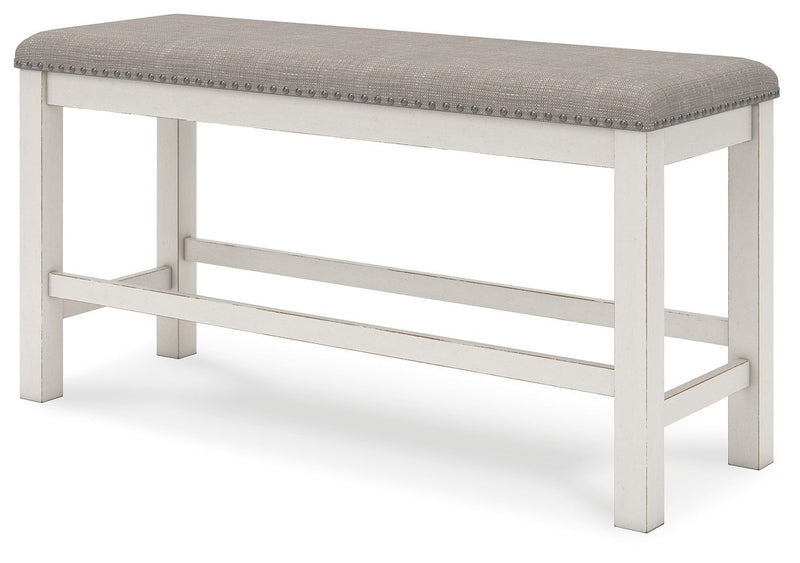Robbinsdale - Rectangular Counter Height Dining Extension Table Set - R&R Furniture Gallery (Fountain Valley, CA)