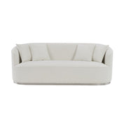 Odette - Sofa With 4 Pillows - Beige Chenille - R&R Furniture Gallery (Fountain Valley, CA)