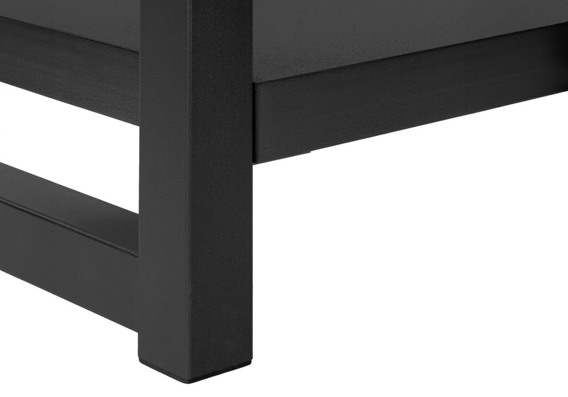 Accent Side Table, Narrow, Small, 2 Tier, Contemporary And Modern - R&R Furniture Gallery (Fountain Valley, CA)