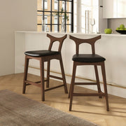 Hester - Upholstered, Square Bar Chair (Set of 2) - R&R Furniture Gallery (Fountain Valley, CA)