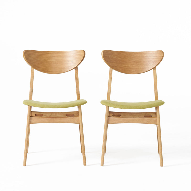 Noble House contemporary dining side chair with sleek modern design and smooth wooden finish, perfect for stylish dining rooms.
