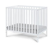 Palmer - 3-in-1 Convertible Mini Crib Baby With Mattress Pad - R&R Furniture Gallery (Fountain Valley, CA)
